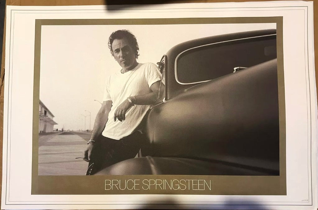 Bruce Springsteen Lithograph Numbered Limited Edition Lithograph