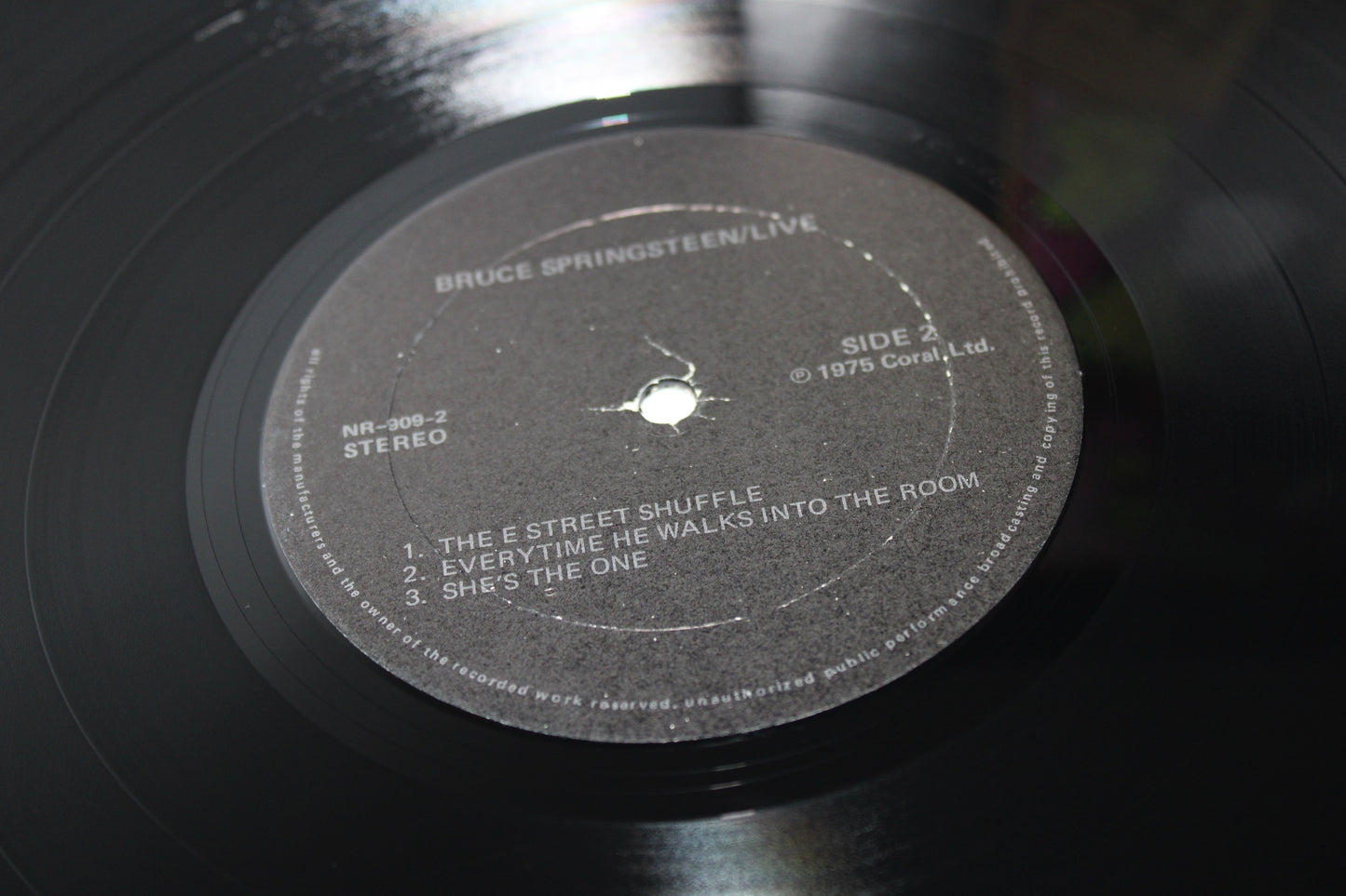 Bruce Springsteen "LIVE" 1975 The Bottom Line - Rare Bootleg Vinyl 2LP Gatefold Collectible Investment