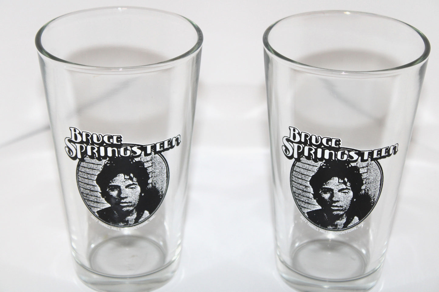 Bruce Springsteen - 2011 Thrill Hill Original - Darkness On The Edge of Town - 16oz Pint Glasses - Set of 2