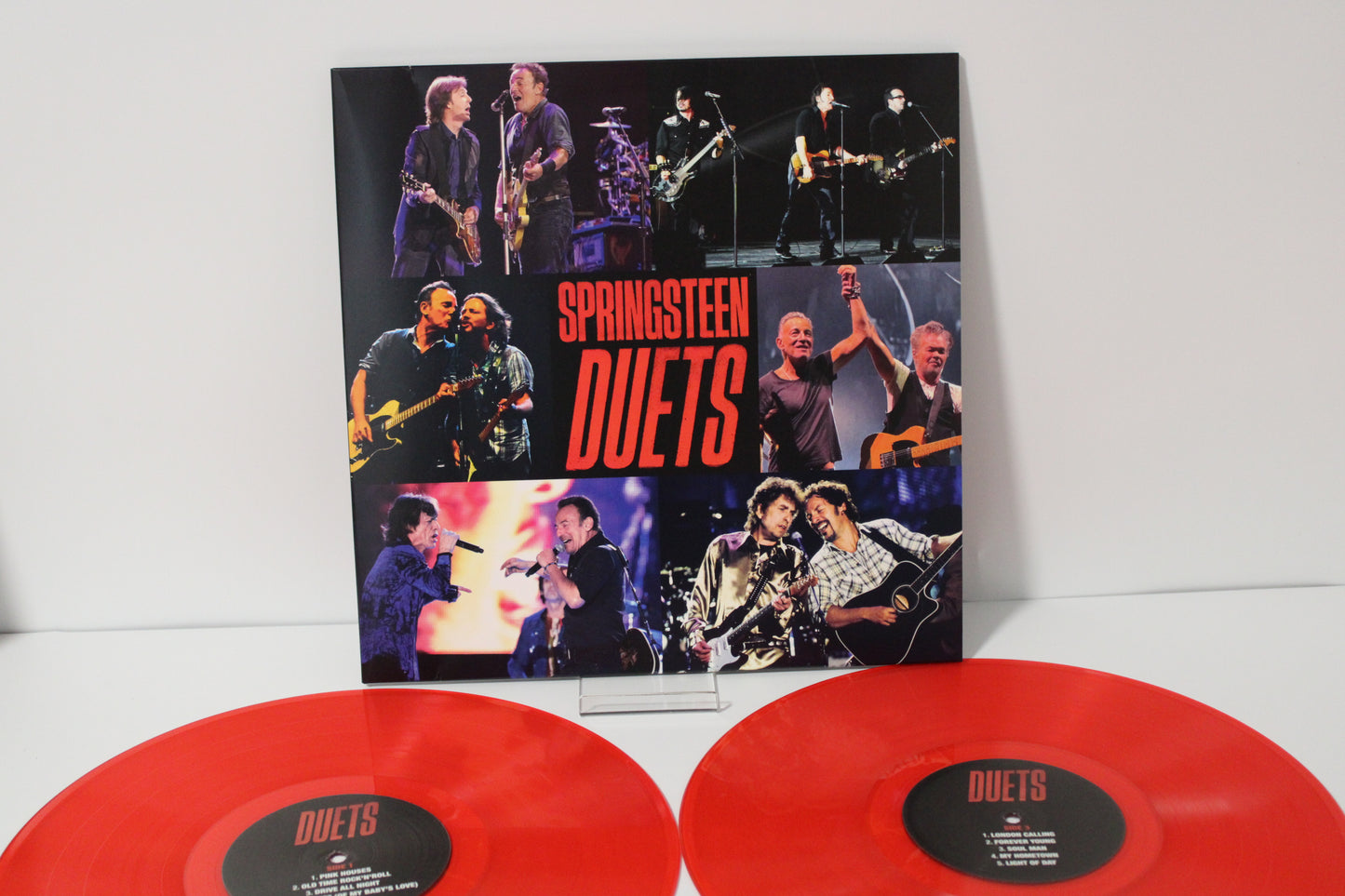 Bruce Springsteen – DUETS 2LPs – BRAND NEW #051 - Red Color Vinyl LIMITED 2024 Unofficial