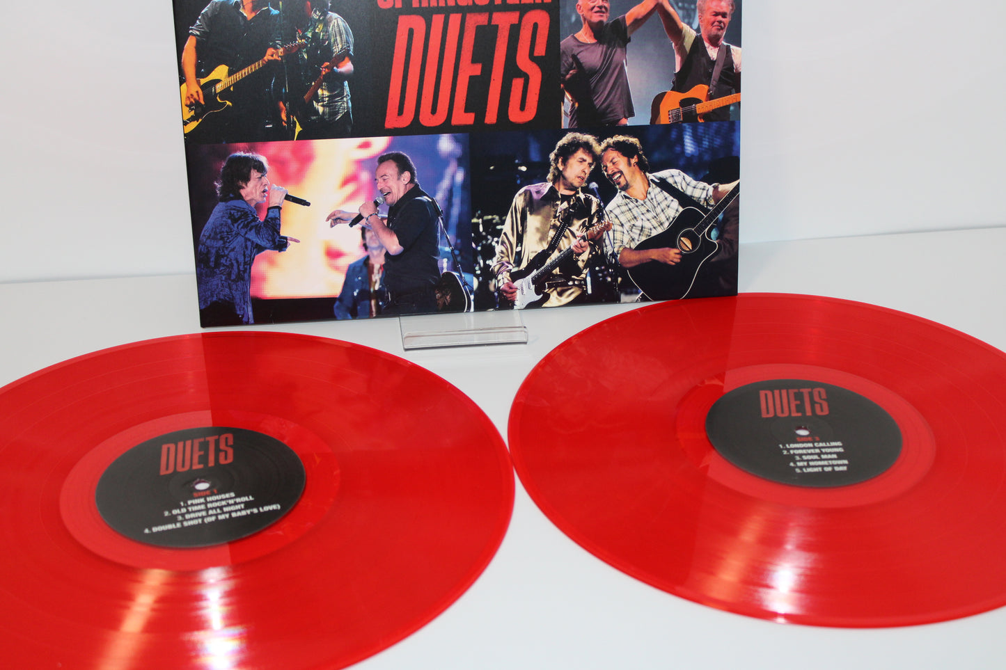 Bruce Springsteen – DUETS 2LPs – BRAND NEW #051 - Red Color Vinyl LIMITED 2024 Unofficial