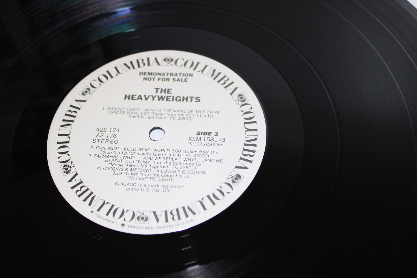 The Heavyweights: Columbia Records Fall 1975 - PROMO Vinyl - Springsteen, Pink Floyd, Chicago, Paul Simon +