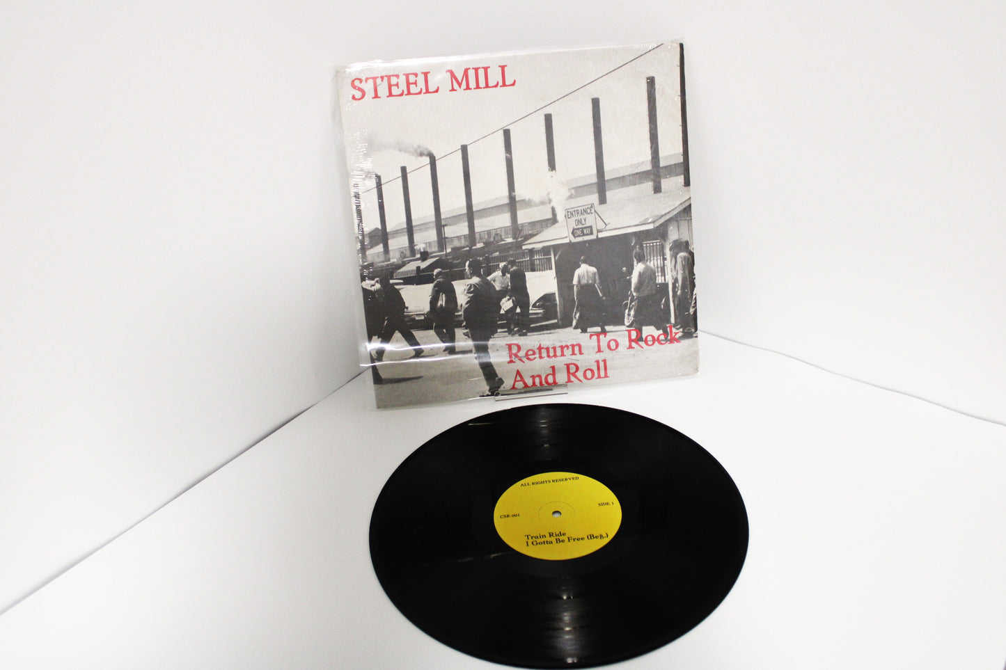 Steel Mill - Return to Rock and Roll - Vinyl recorded 1971 BLV Unofficial in Shrink Wrap