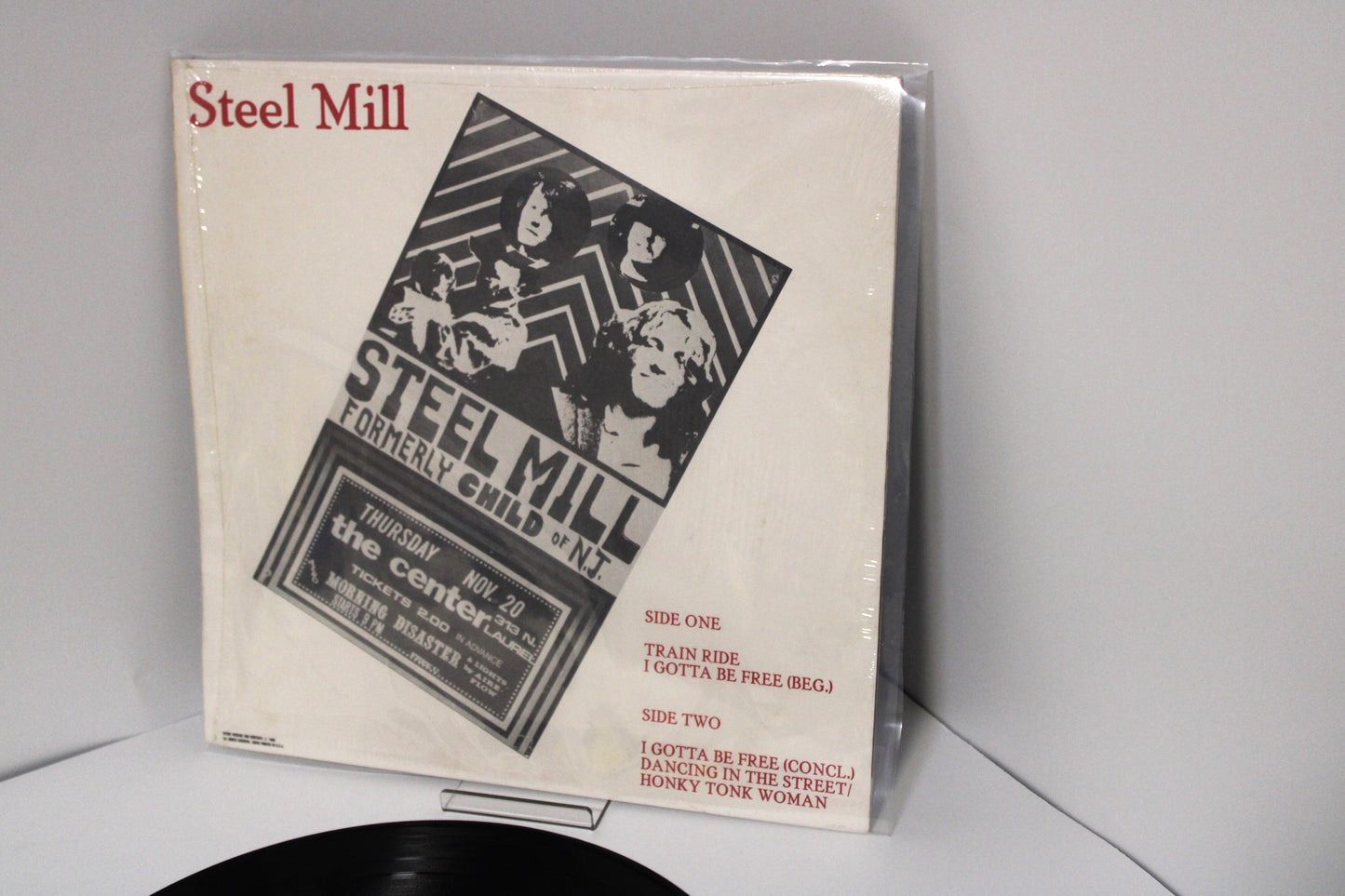 Steel Mill - Return to Rock and Roll - Vinyl recorded 1971 BLV Unofficial in Shrink Wrap