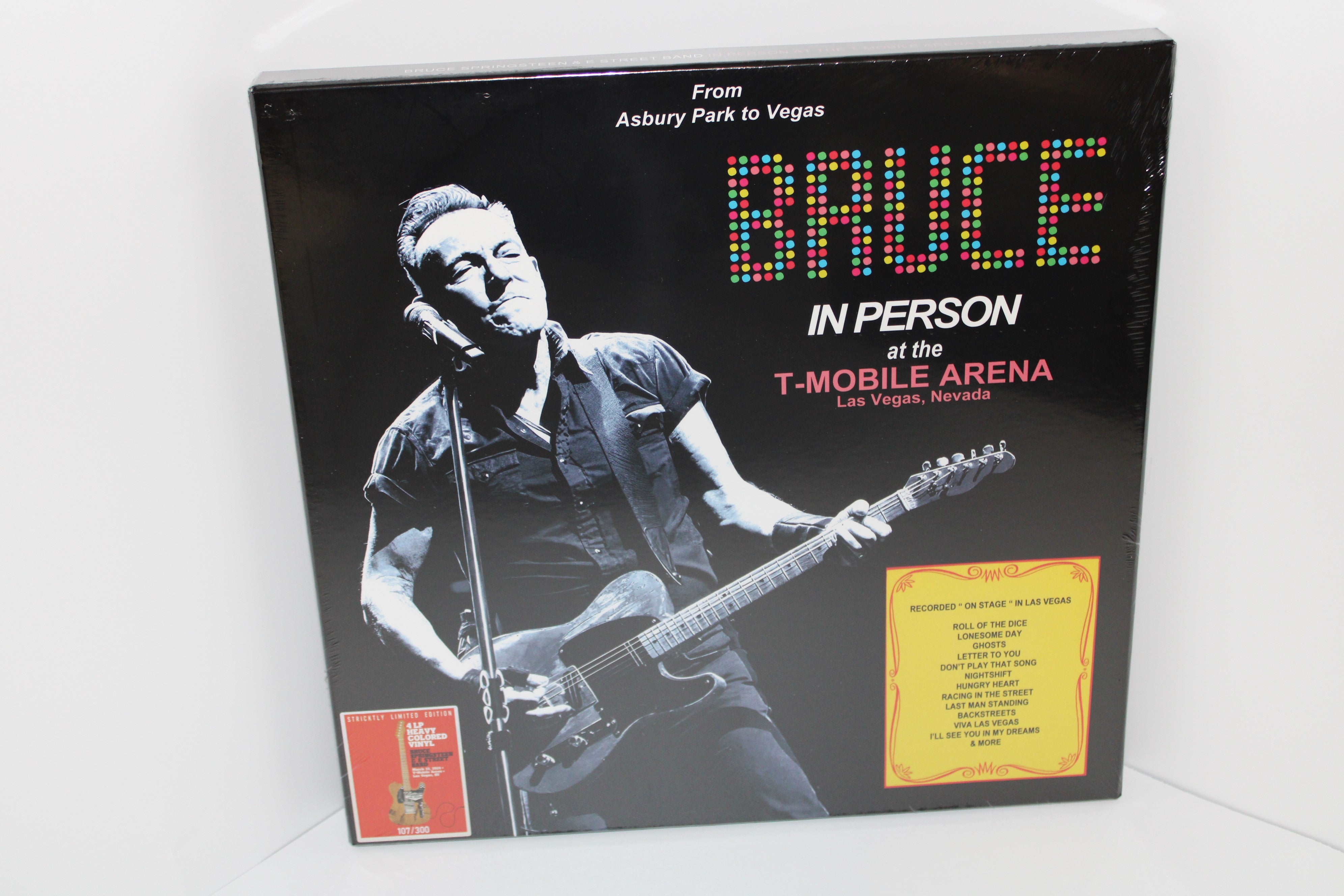 Bruce Springsteen SEALED Live at T-Mobile Arena Las Vegas 2024 - 4LPs ...