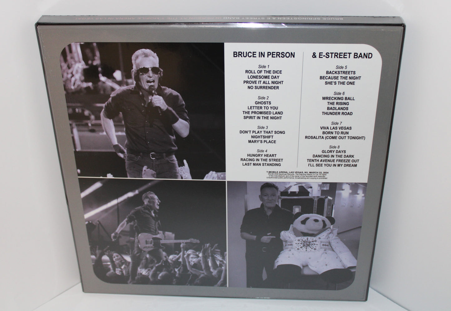 Bruce Springsteen SEALED Live at T-Mobile Arena Las Vegas 2024 - 4LPs Unofficial Vinyl Box Set