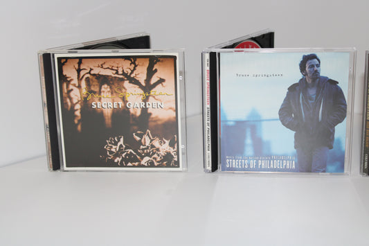 Bruce Springsteen - Near Mint Maxi Single CDs - Secret Garden, Streets of Philadelphia, Dead Man Walking