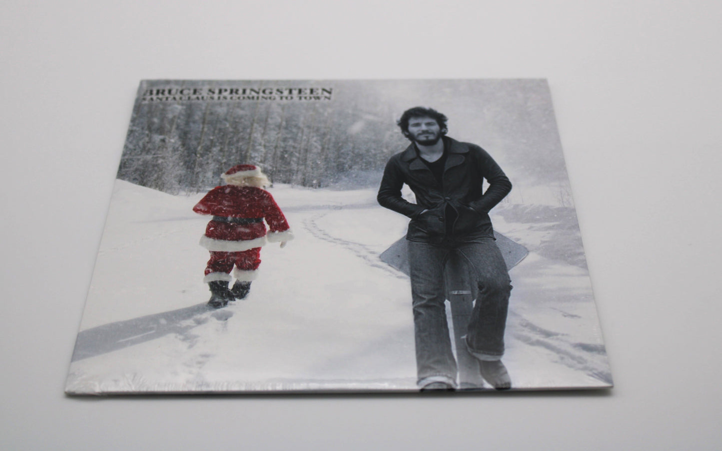 Bruce Springsteen SEALED Santa Claus is Comin' to Town - Unofficial White Vinyl 7" with Picture Sleeve Limited & Numbered Collectible