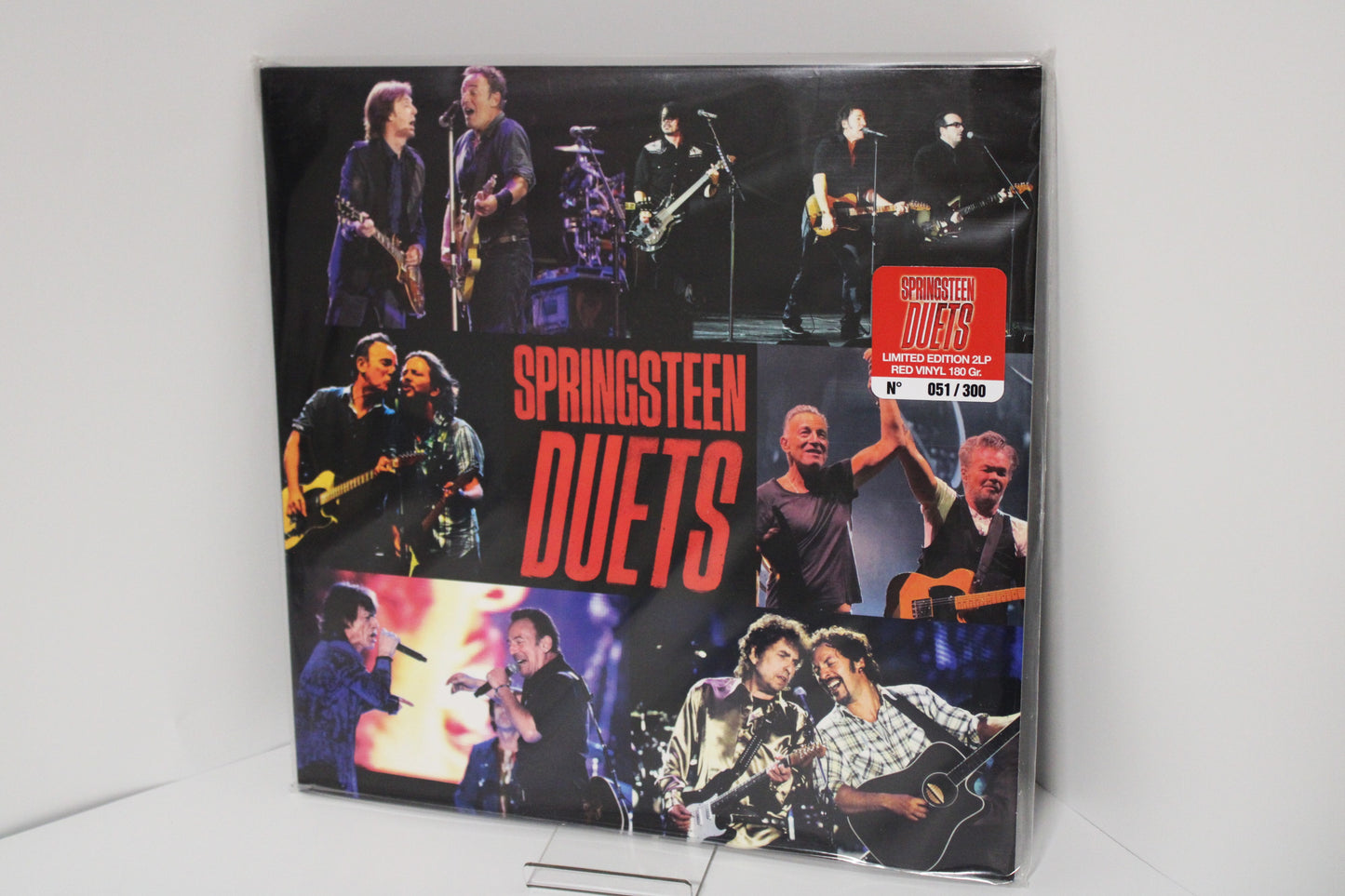 Bruce Springsteen – DUETS 2LPs – BRAND NEW #051 - Red Color Vinyl LIMITED 2024 Unofficial