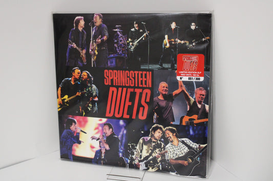 Bruce Springsteen "DUETS" 2LPs BRAND NEW Red Color Vinyl LIMITED & NUMBERED 2024 Unofficial