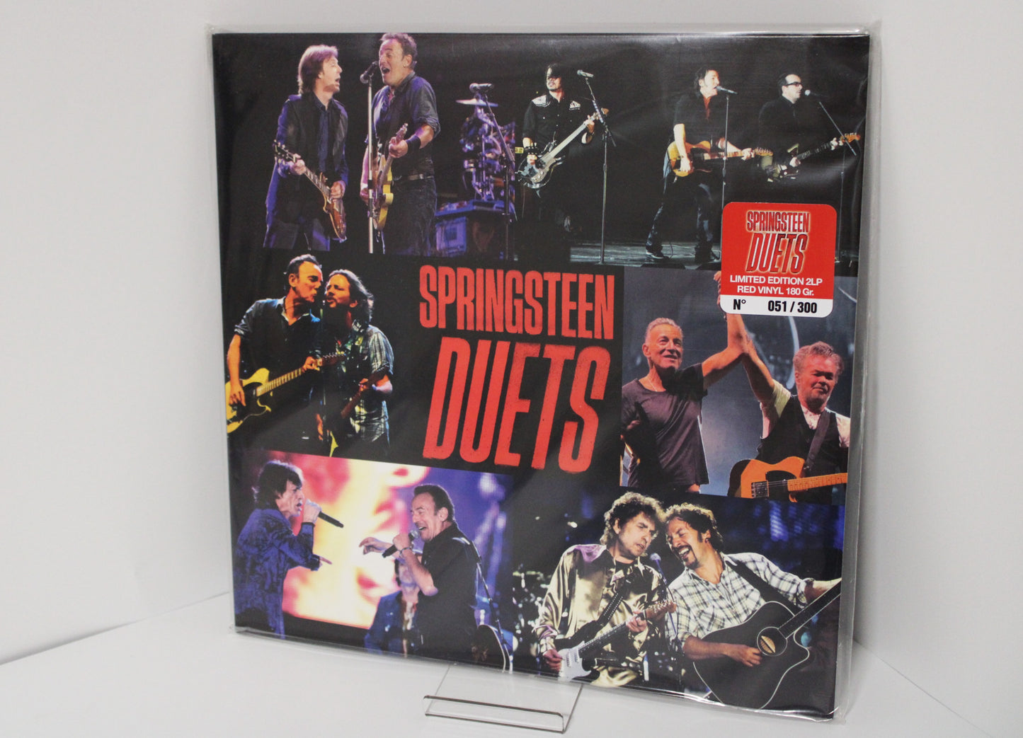 Bruce Springsteen – DUETS 2LPs – BRAND NEW #051 - Red Color Vinyl LIMITED 2024 Unofficial