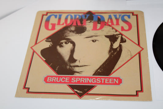 Bruce Springsteen - Original Newsweek Glory Days Magazine & Glory Days DEMO 45/7" Vinyl Record