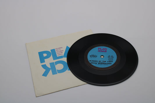 Bruce Springsteen "Blinded By the Light" 45 PlayBack Single Excellent Collectible Condition
