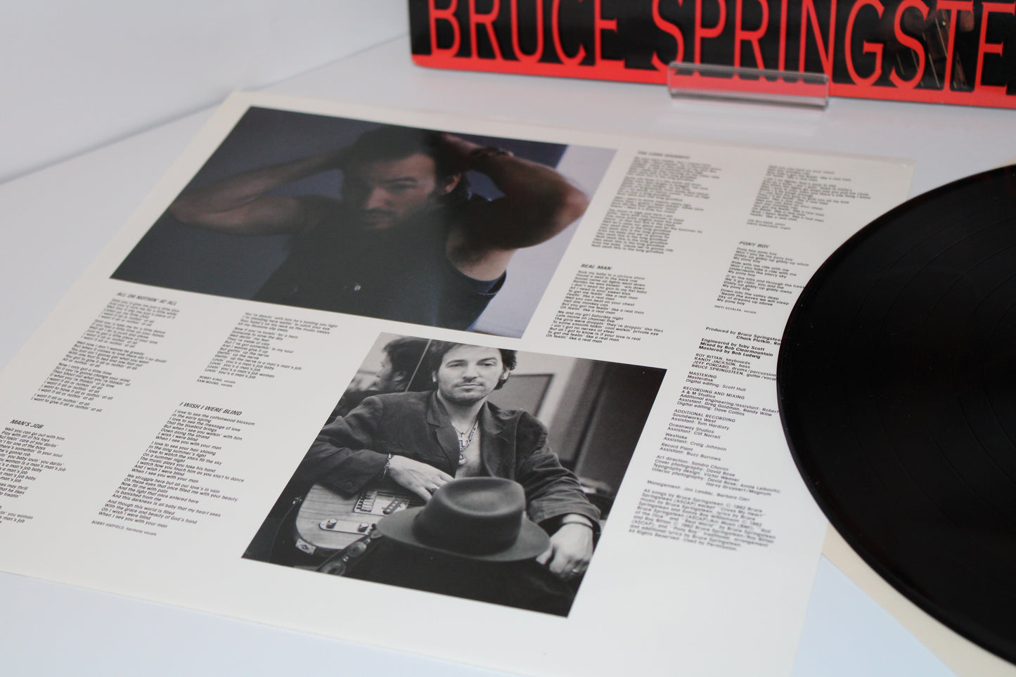 Bruce Springsteen "Human Touch" Vinyl LP Album - Near Mint