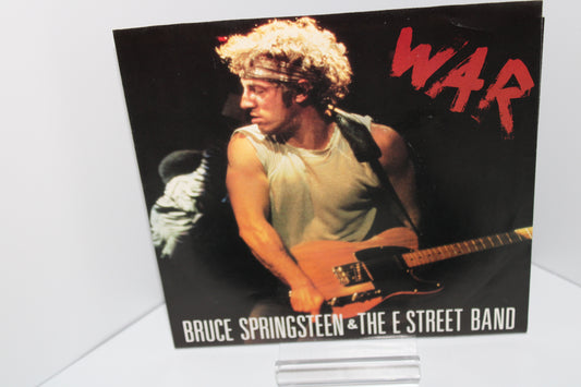 Bruce Springsteen "WAR" Live in 1985 - White Label Demo 7" Vinyl with Picture Sleeve