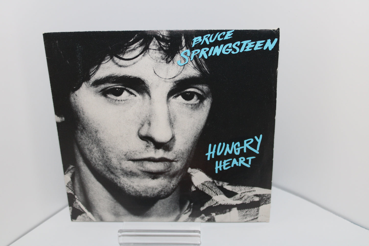 Bruce Springsteen ITALY IMPORT Hungry Heart & Held Up Without A Gun - 45 Record with Picture Sleeve