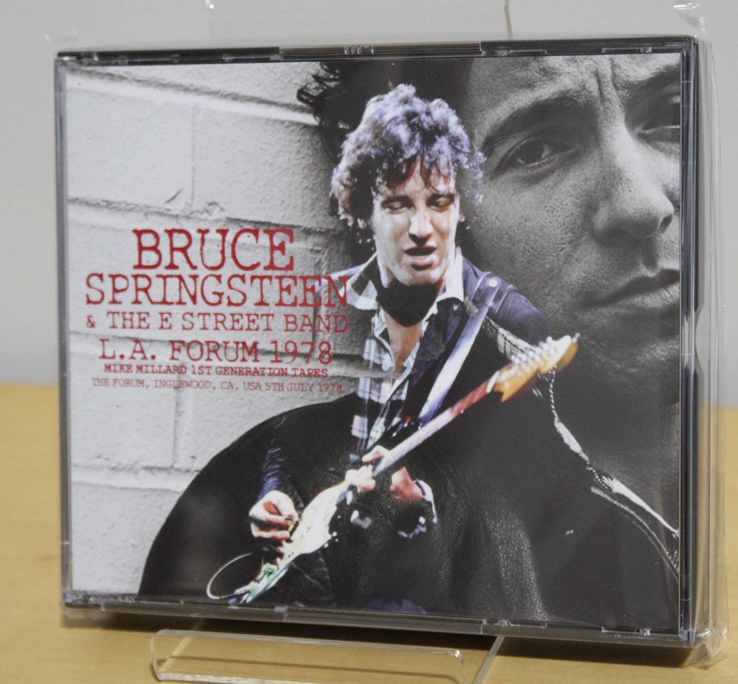 BRUCE SPRINGSTEEN "L.A. FORUM 1978: MIKE MILLARD 1ST GENERATION TAPES" 3CDs Unofficial BRAND NEW - DARKNESS TOUR