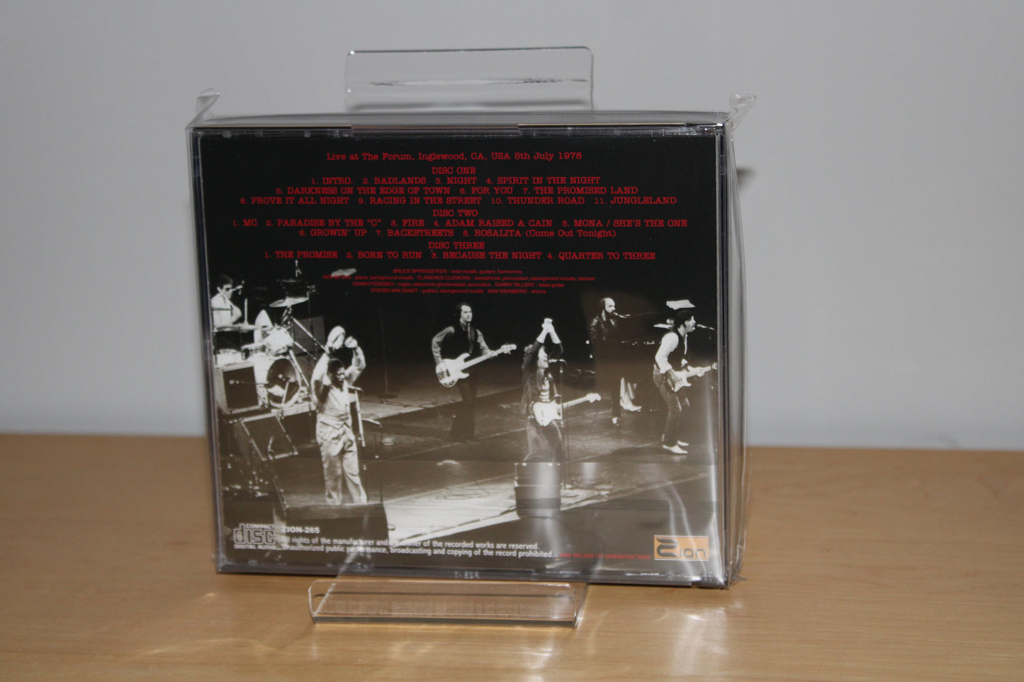 BRUCE SPRINGSTEEN "L.A. FORUM 1978: MIKE MILLARD 1ST GENERATION TAPES" 3CDs Unofficial BRAND NEW - DARKNESS TOUR