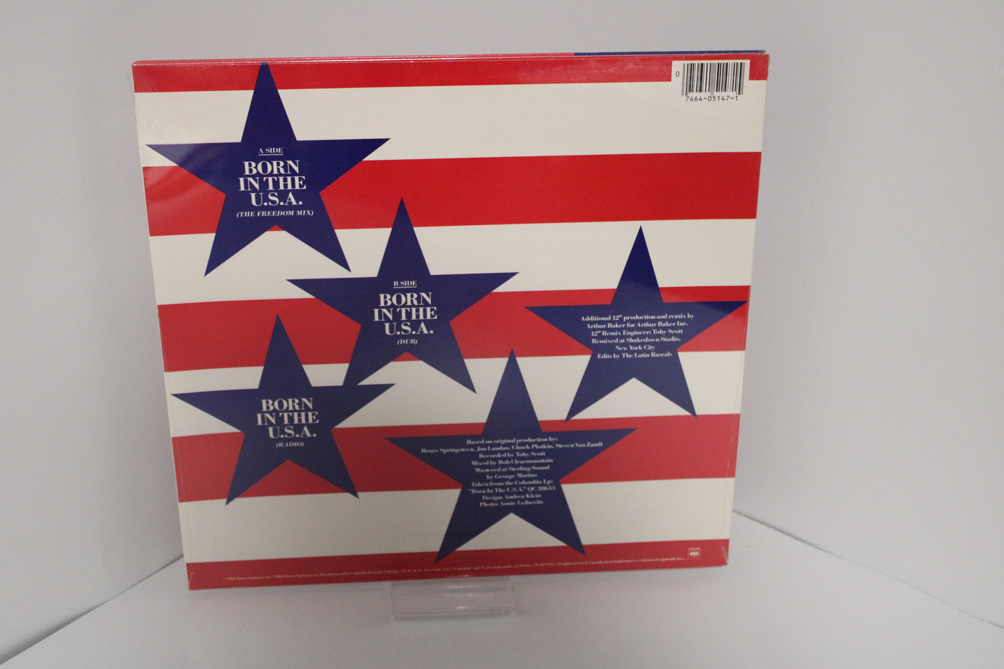 BRUCE SPRINGSTEEN SEALED 12" Vinyl EP BORN IN THE USA + REMIXES SEALED NEAR MINT