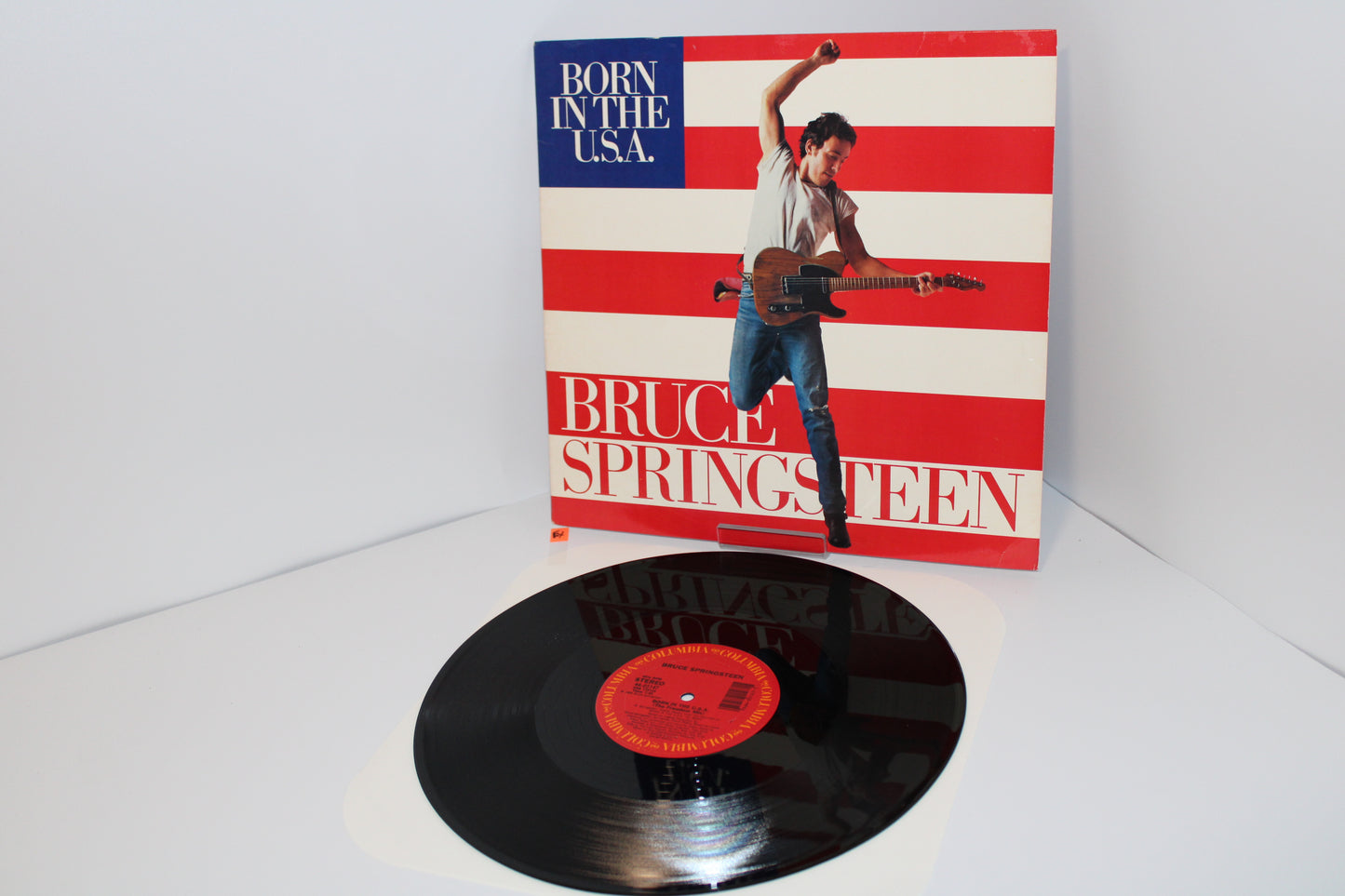 BRUCE SPRINGSTEEN 12" Vinyl EP BORN IN THE USA + REMIXES EX CONDITION