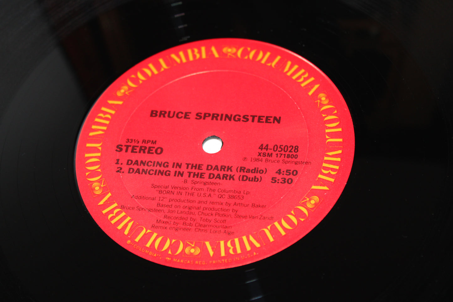 BRUCE SPRINGSTEEN 12" Vinyl EP DANCING IN THE DARK + REMIXES NM SHRINK WRAP