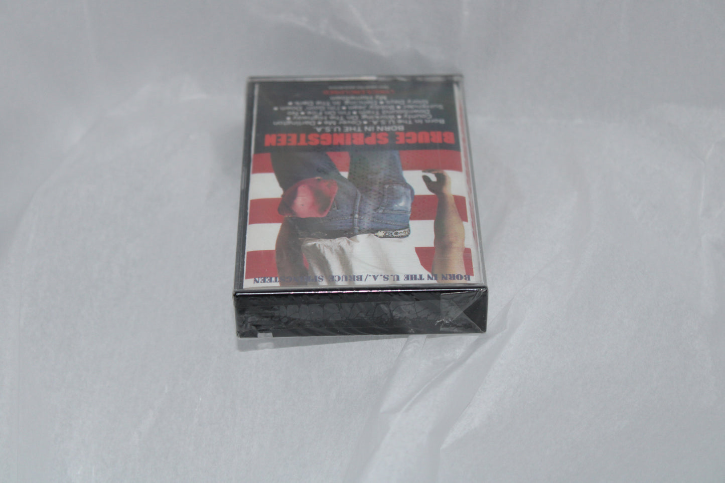 Bruce Springsteen & ESB - SEALED "BORN IN THE USA" Cassette 1984 Sealed 1st Press CBS Logo on US Release