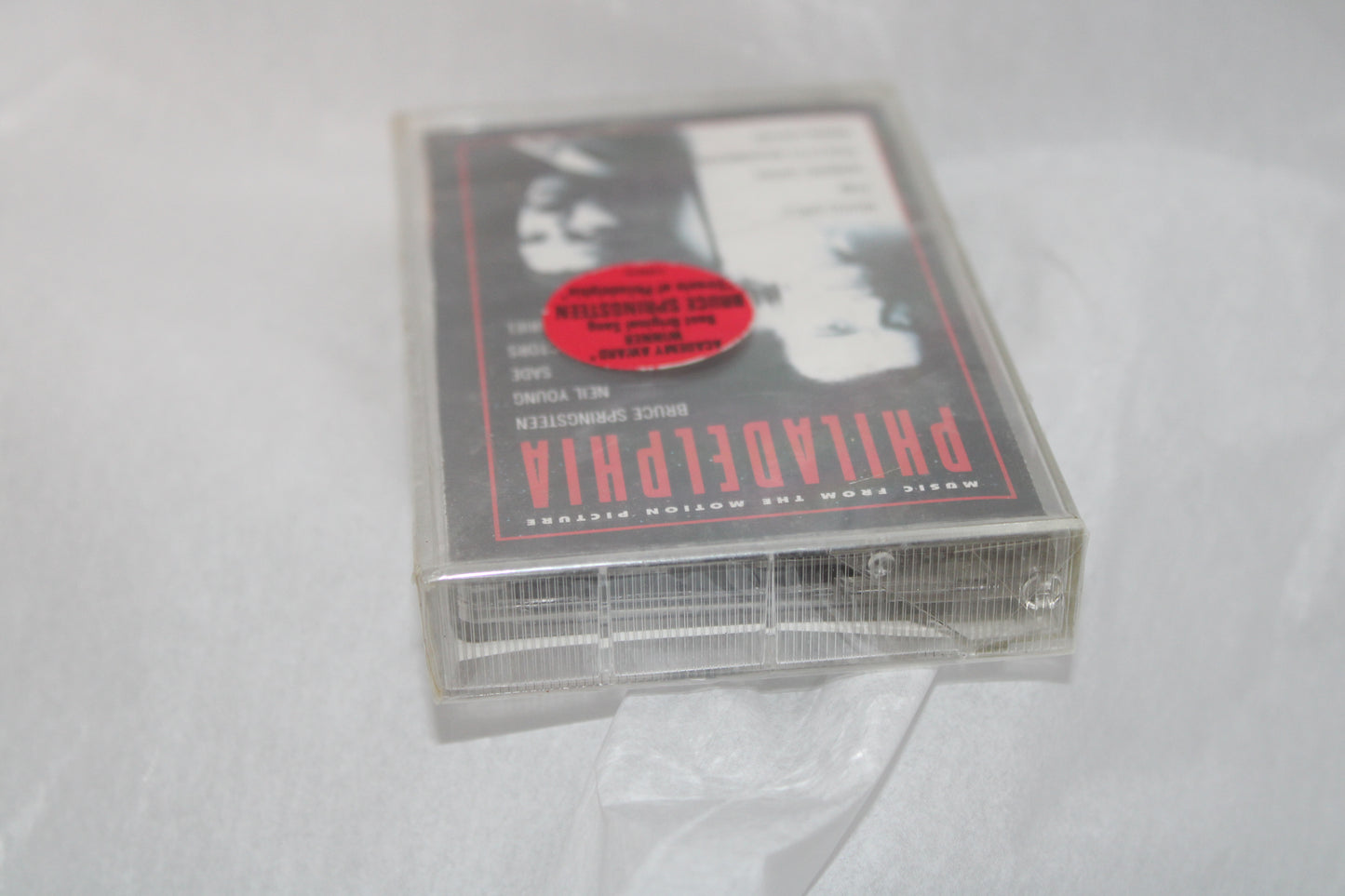 Bruce Springsteen SEALED Streets of Philadelphia Soundtrack with Hype Sticker Cassette Tape