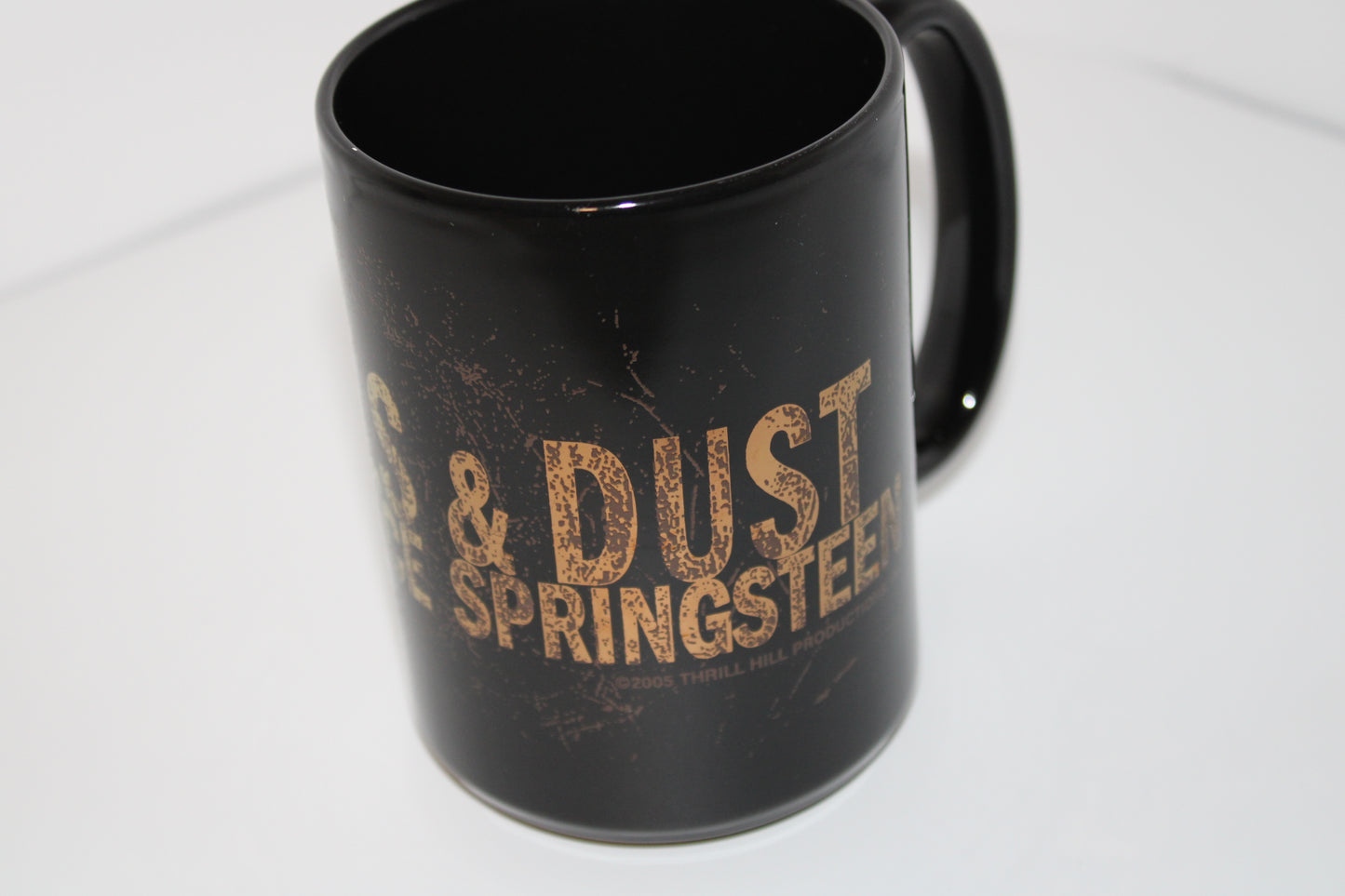 Bruce Springsteen DEVILS & DUST Original Authentic "Thrill Hill 2005" Tour Mug