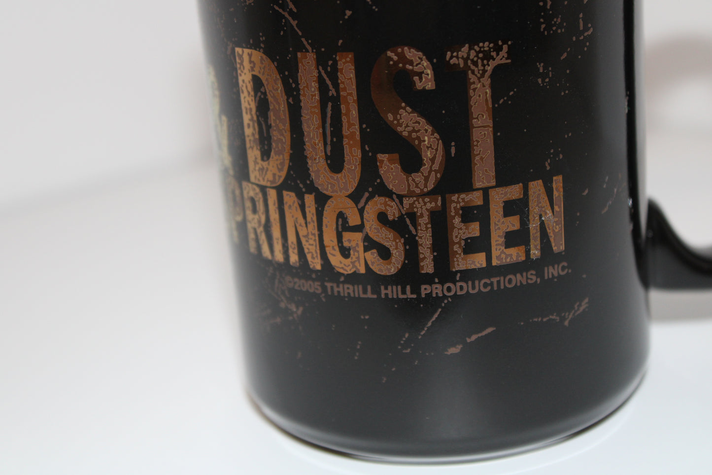 Bruce Springsteen DEVILS & DUST Original Authentic "Thrill Hill 2005" Tour Mug