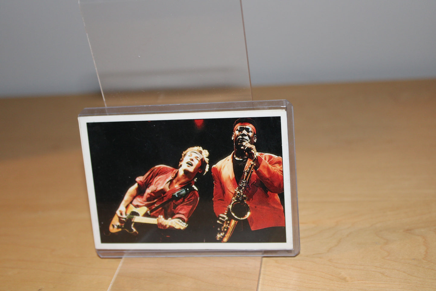 Bruce Springsteen & Clarence Clemons - Panini Official 1989 #142