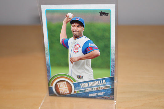 Trading Card Tom Morella - Topps First Pitch Official June 20, 2014