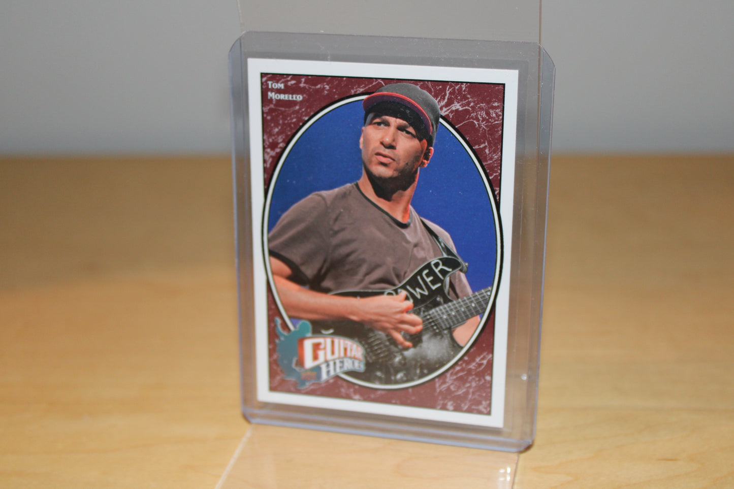 TOM MORELLO, 2008 UPPER DECK "GUITAR HEROES" TRADING CARD #252