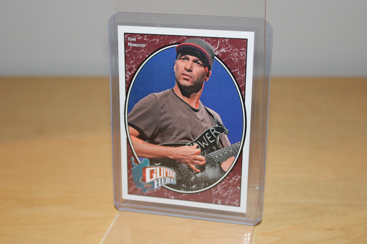 TOM MORELLO, 2008 UPPER DECK "GUITAR HEROES" TRADING CARD #252