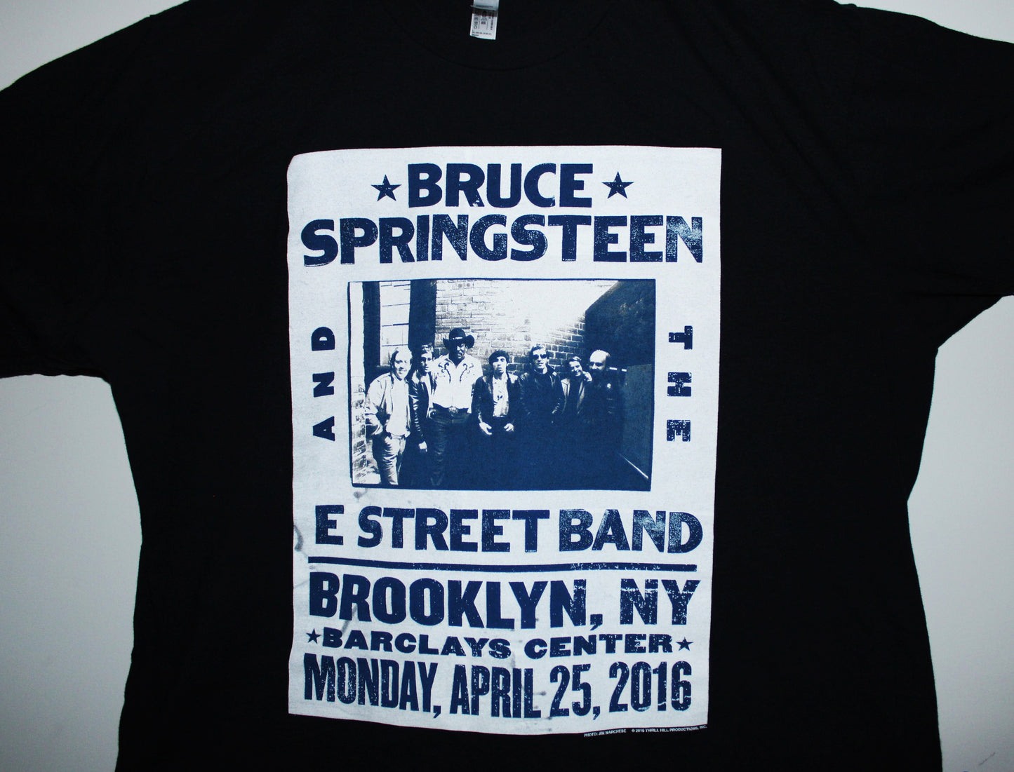 Bruce Springsteen - Concert Tour T-Shirt - Brooklyn, NY The River Tour 2016