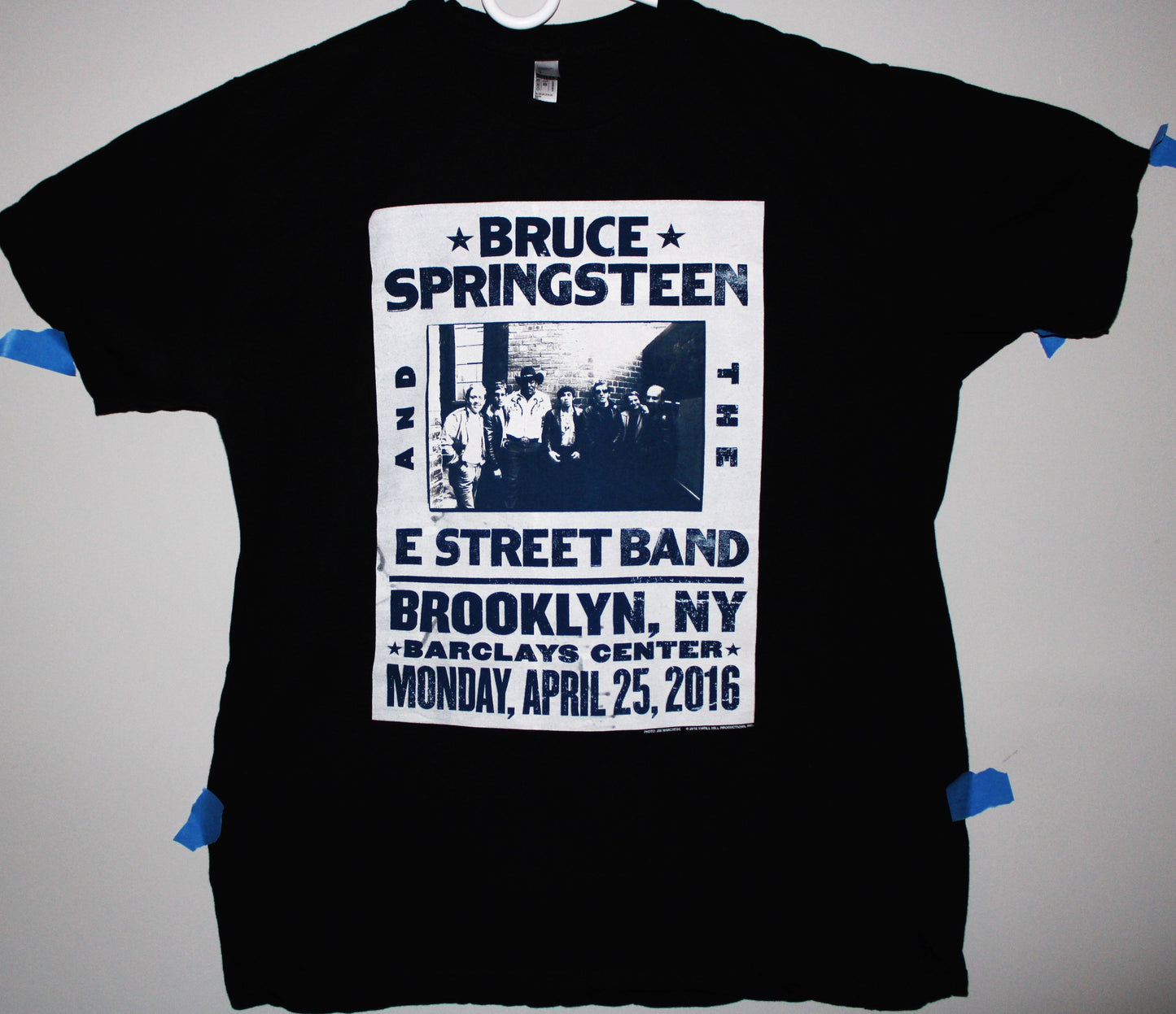 Bruce Springsteen - Concert Tour T-Shirt - Brooklyn, NY The River Tour 2016