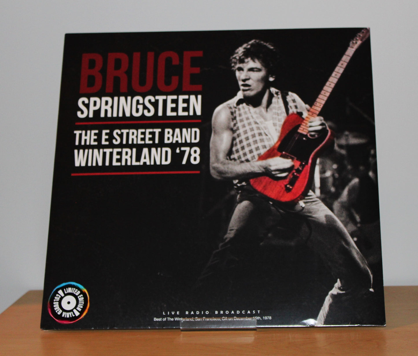 Bruce Springsteen & E Street Band - SEALED Winterland 1978 Live Radio Broadcast - RED VINYL 2024 Unofficial SEALED