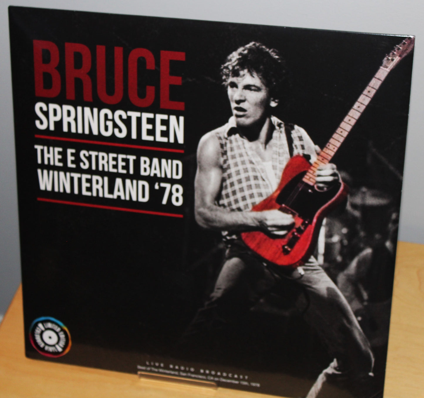 Bruce Springsteen & E Street Band - SEALED Winterland 1978 Live Radio Broadcast - RED VINYL 2024 Unofficial SEALED