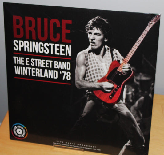 Bruce Springsteen & E Street Band - SEALED Winterland 1978 Live Radio Broadcast - RED VINYL 2024 Unofficial SEALED