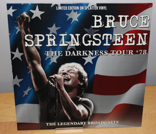 SEALED "THE DARKNESS TOUR '78" RED SPLATTER LP 12" RECORD, NUMBERED, 2025 RELEASE - LIVE BROADCAST (