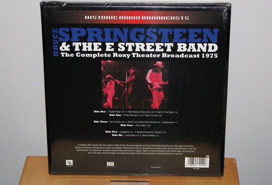 BRUCE SPRINGSTEEN SEALED "THE COMPLETE ROXY THEATER BROADCAST 1975" 3 LP VINYL Box Set BLV