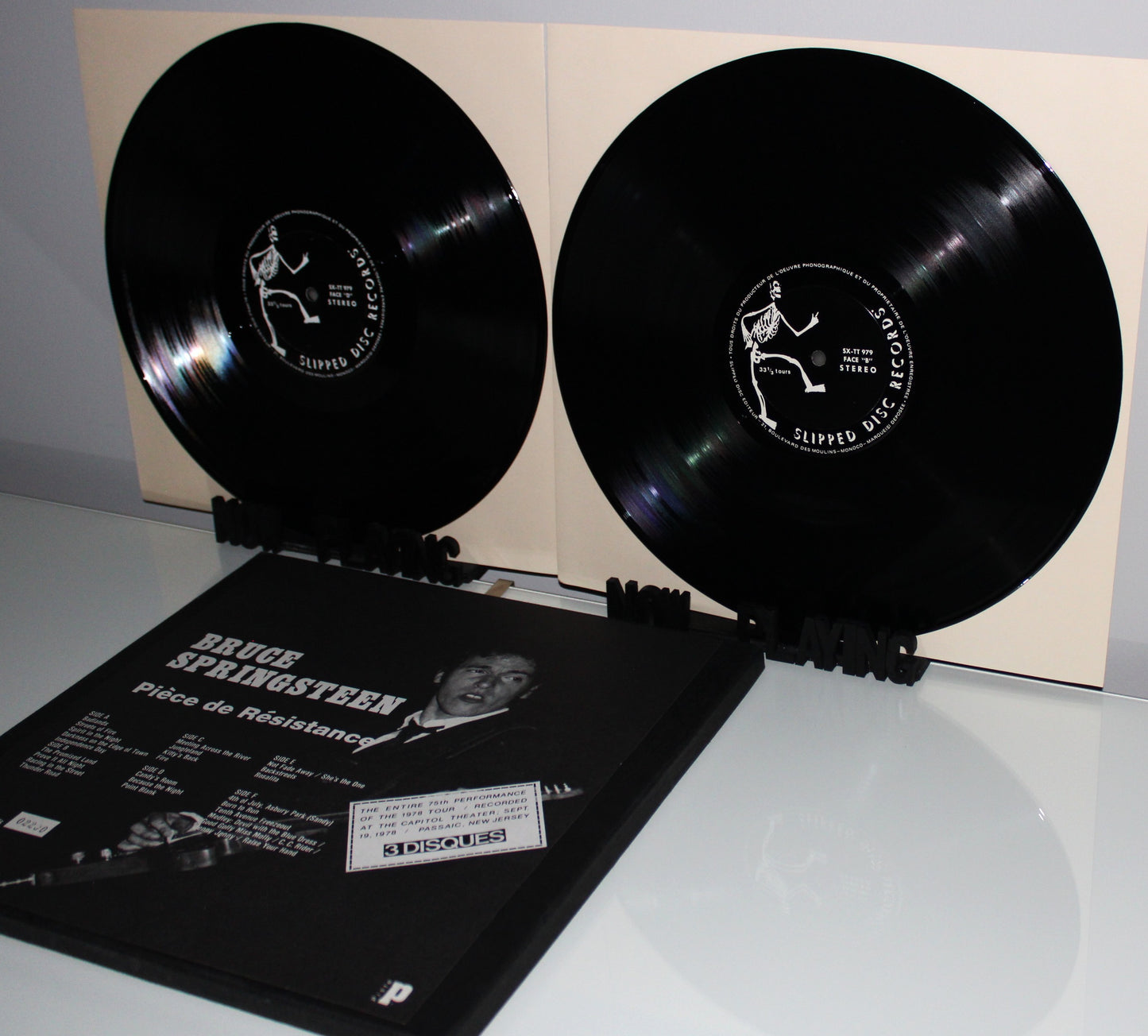 Bruce Springsteen "Pièce De Résistance" 3LP Records Vinyl LP Box SLIPPED DISC - NUMBERED Live Capitol Theatre 1978 BLV Boot