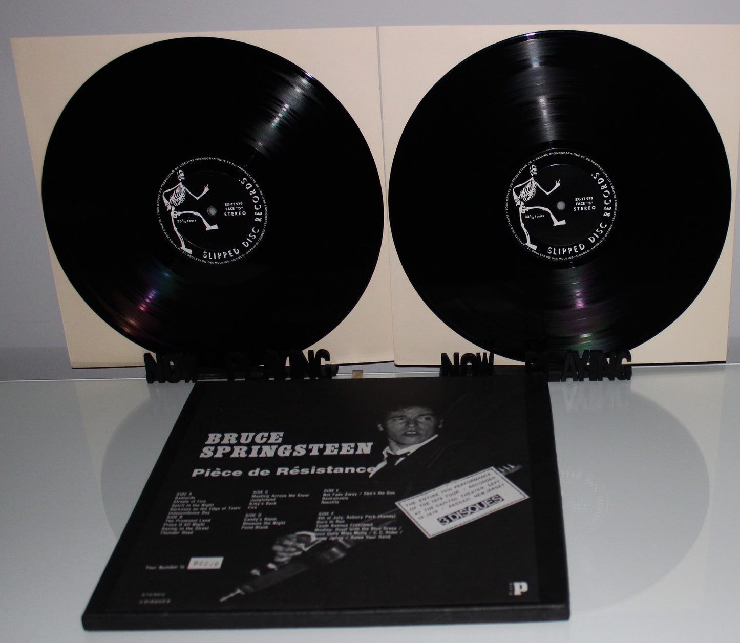 Bruce Springsteen "Pièce De Résistance" 3LP Records Vinyl LP Box SLIPPED DISC - NUMBERED Live Capitol Theatre 1978 BLV Boot