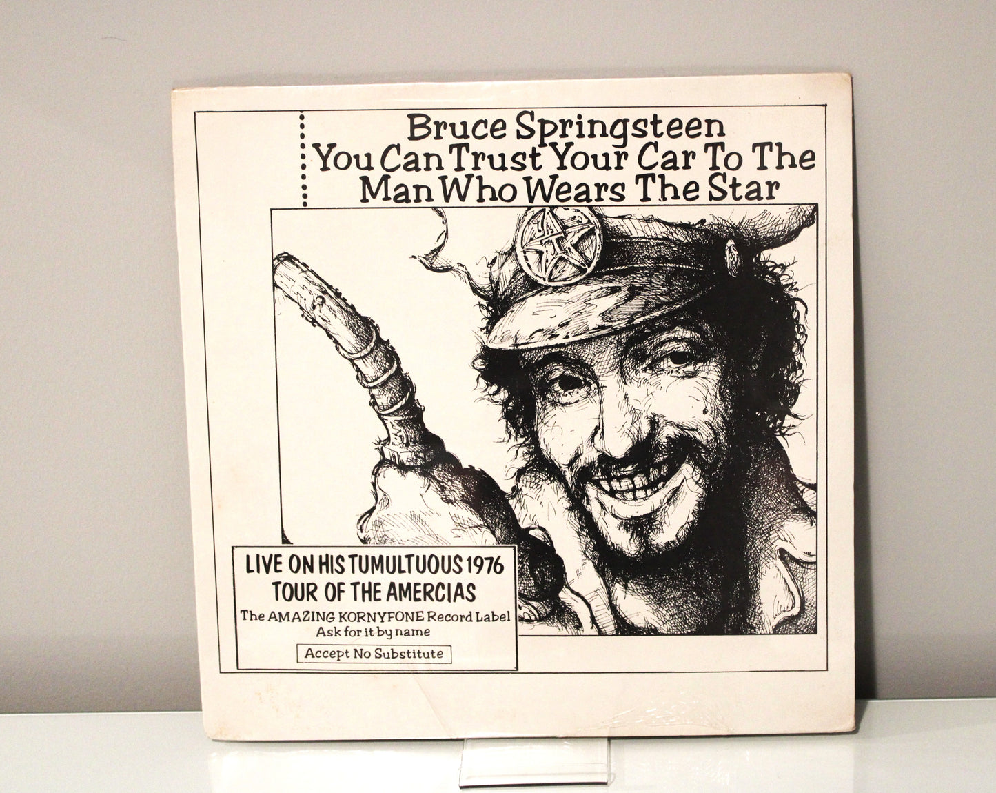 Bruce Springsteen SEALED "You Can Trust Your Car To The Man Who Wears The Star" SEALED Bootleg 2 LP Records