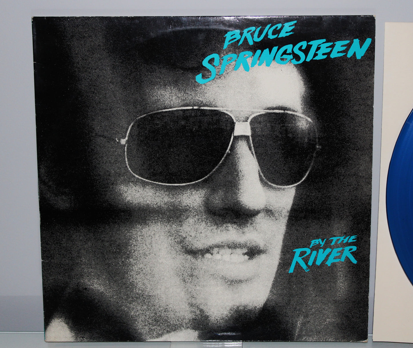 Bruce Springsteen "BY THE RIVER" 12" LP Record - Blue Color, Limited Edition 1982 Unofficial