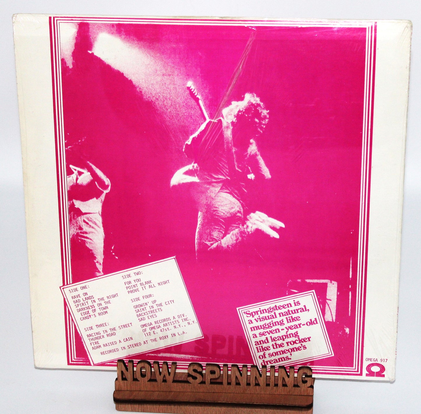 Bruce Springsteen - SEALED - Raises Cain - Live in Stereo at the Roxy in L.A. July 7, 1978 BLV