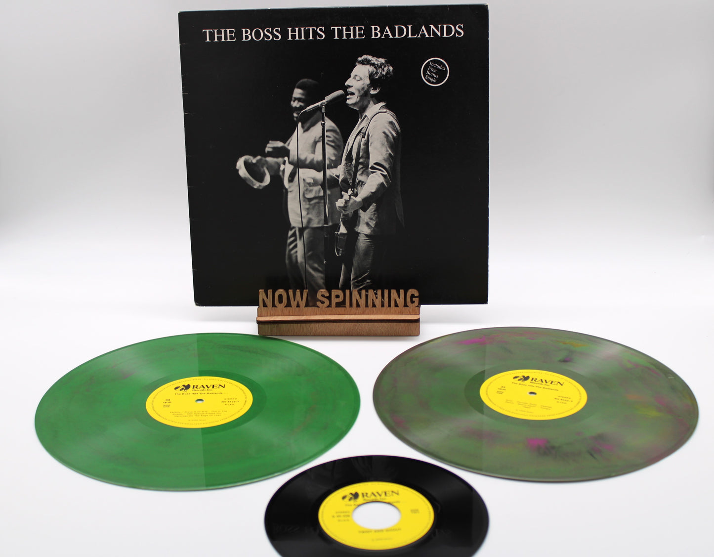 The Boss Hits The Badlands live in Frankfurt Festhalle, Germany Unofficial Vinyl Near Mint