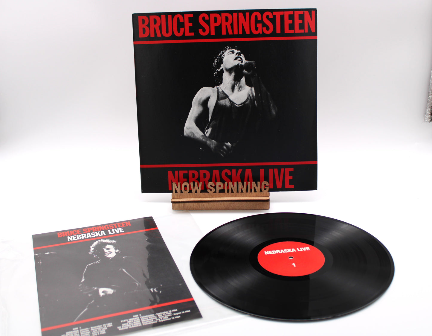Bruce Springsteen - Nebraska Live - Unofficial Vinyl Near Mint with Insert - BLV