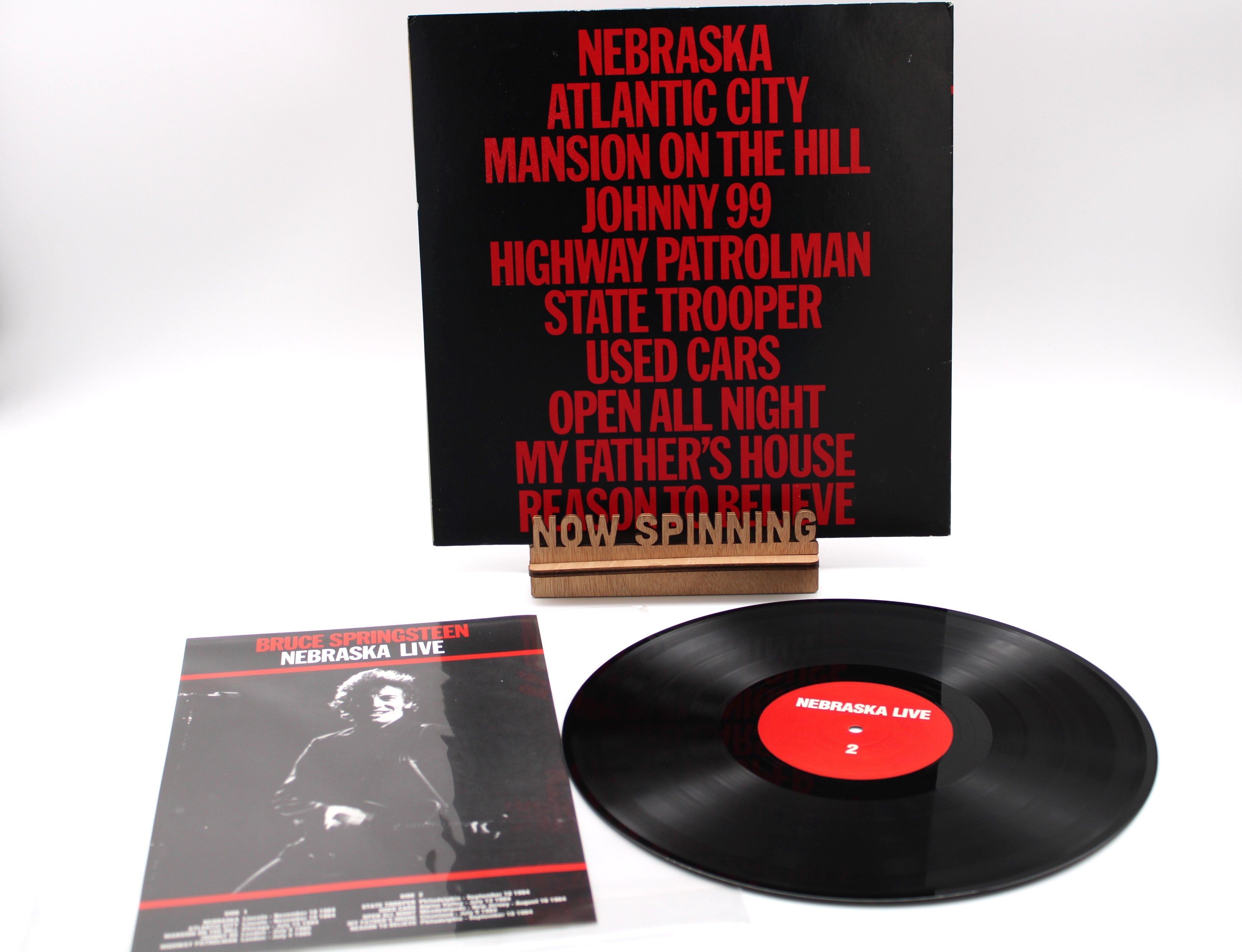 Bruce Springsteen - Nebraska Live - Unofficial Vinyl Near Mint