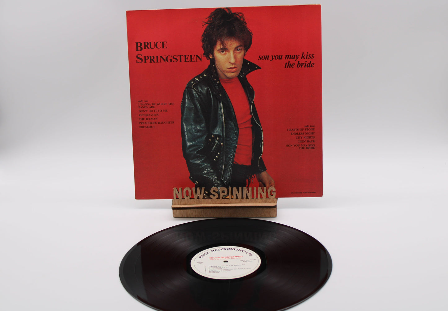 Bruce Springsteen - Son You May Kiss The Bride - LP 12" Unofficial Vinyl on Basil Records Near Mint