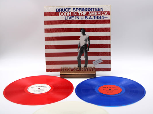 Bruce Springsteen "Born In The America" 3LPs Japan Press Unofficial Vinyl - Color